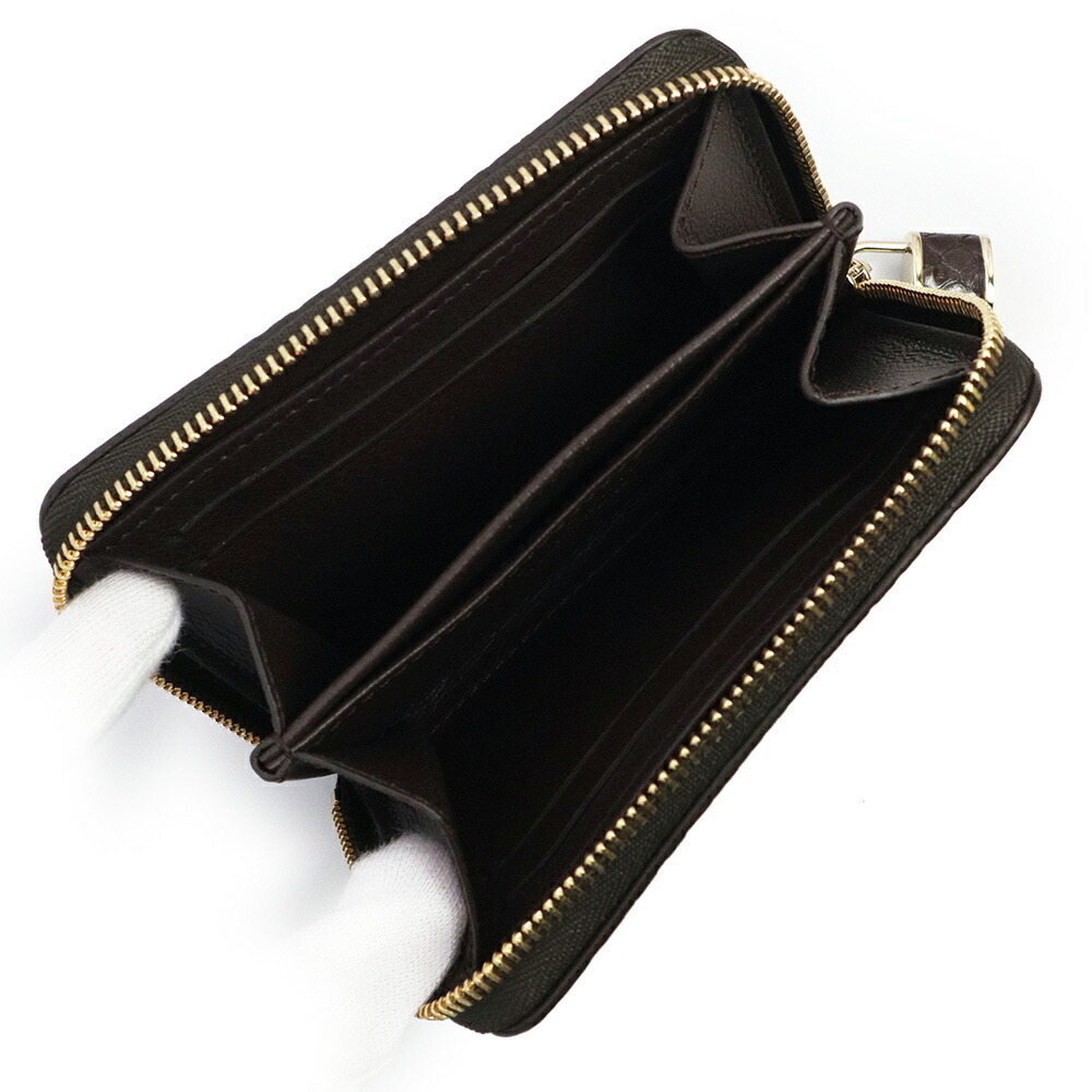 Louis Vuitton Zippy Coin Wallet Case Python Exoti… - image 3